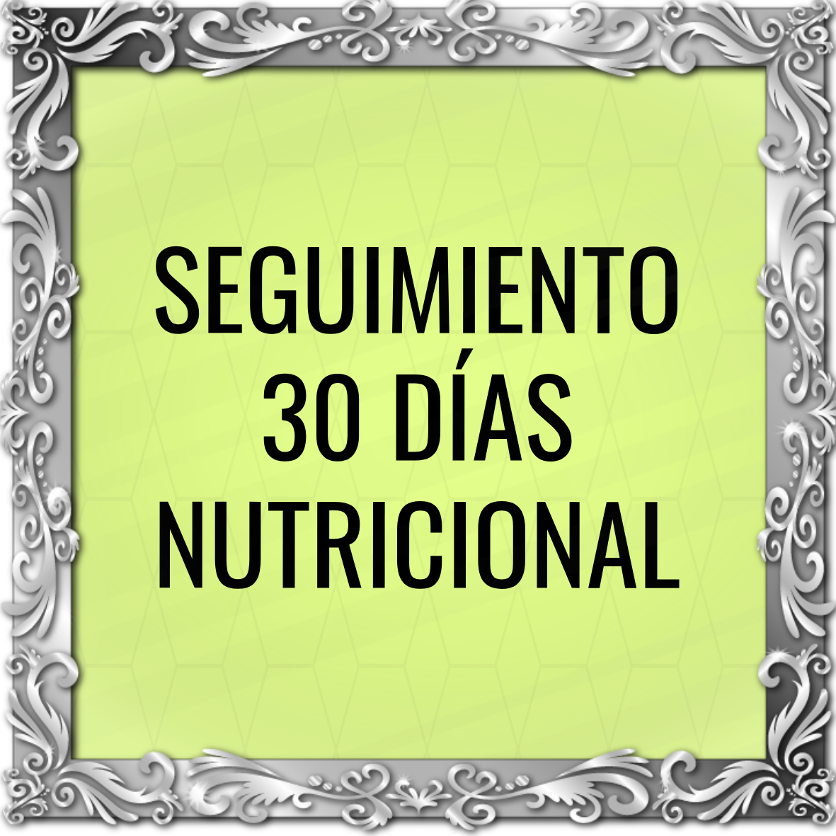 Seguimiento 30 días - Asesoría Nutricional