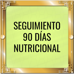 Seguimiento 90 días - Asesoría Nutricional
